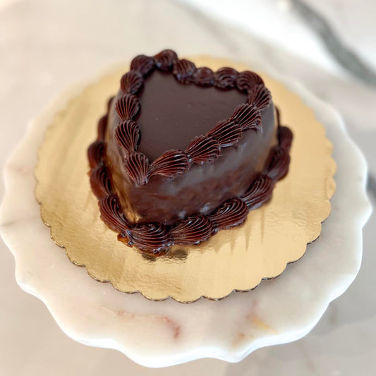 4" Heart Chocolate Truffle Cake (Gluten-Free)
