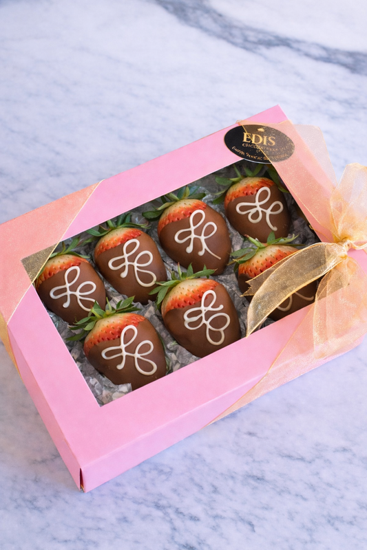 Milk Chocolate Covered Strawberry - 6 Count