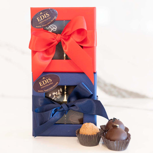 Box of 4 Handcrafted Chocolate Truffles